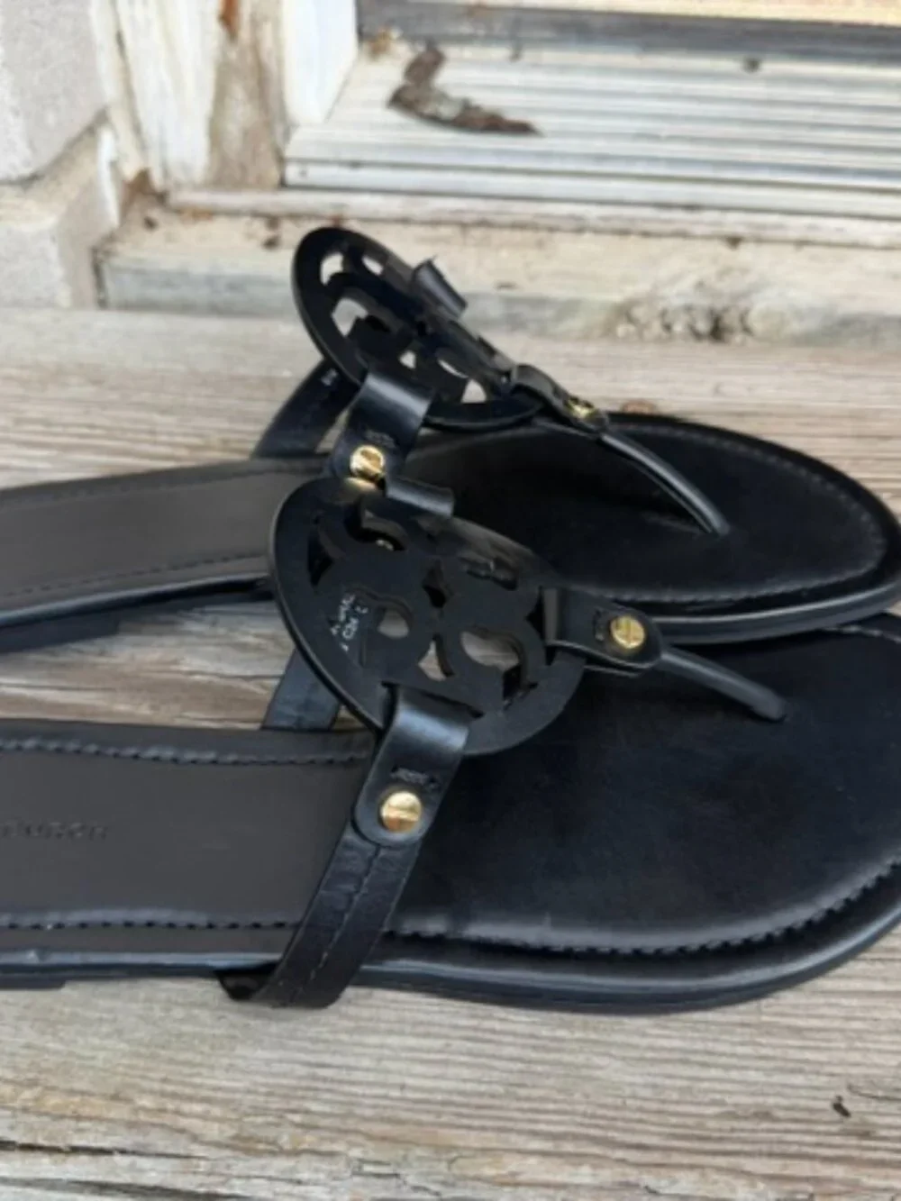 Tory Burch Miller Thong Sandal Sz 9.5 NEW